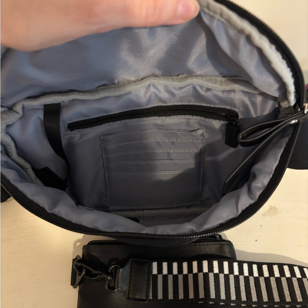 IHKWIP Quilted Black Crossbody Bag Set - Picture 2 of 9